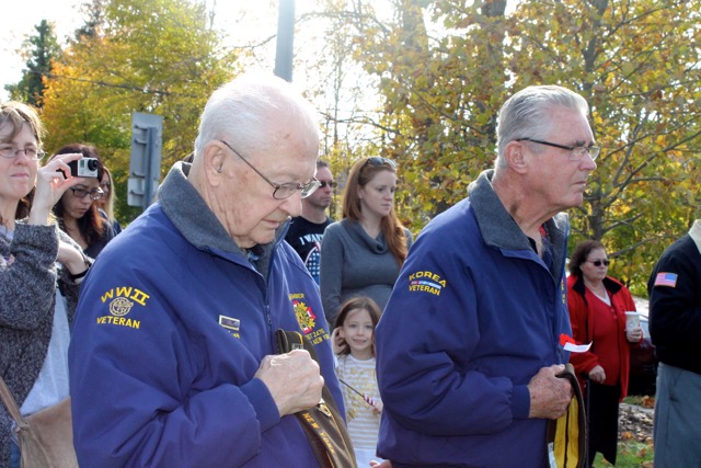 Photos: Riverhead’s Veterans Day ceremonies at World War I Memorial