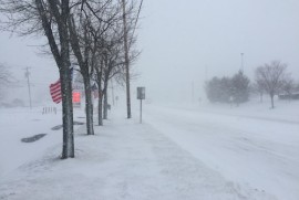 Route 58 Saturday morning around 9 a.m. Photo: Peter Blasl