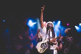 Nile Rodgers performing at the 2015 FOLD Festival in Riverhead. File Photo by David Benthal