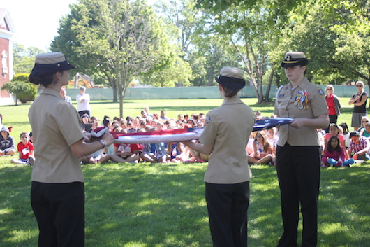 2016_0614_Pulaski Street_NJROTC_Flag Day