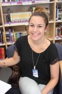Paula Altamonte 4th grade teacher in Aquebogue School Photo: April Pokorny