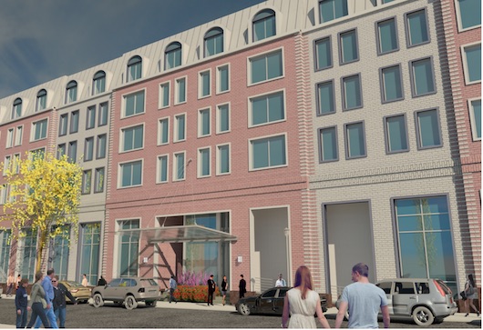 Architectural rendering by Stephen B. Jacobs Group PC 