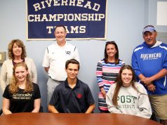 Riverhead High School athletes sign to play at D-I and D-II colleges
