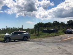 Rollover crash at Reeves and Horton injures two drivers