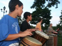 Learn West African hand drumming at East End Arts community drum circle