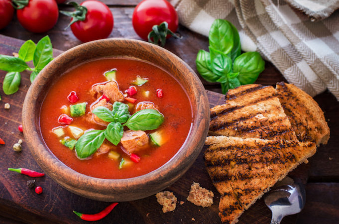 Cold Gazpacho Soup