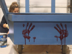 Watch: Coffin racers prepare their caskets for tomorrow’s big race