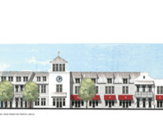 Local builder advances plan for medical offices, workforce apartments at old diner site on Riverside traffic circle