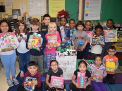 Roanoke second-graders spread holiday cheer at Stony Brook Children’s Hospital