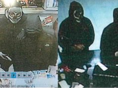 Cops: Two masked men rob two gas stations at gunpoint Saturday night