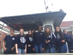 Riverhead High School ROTC cadets visit U.S. Coast Guard Station, Sept. 26