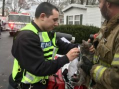 Woman and cats escape house fire in Glenwood Village Tuesday morning