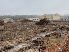 Site work underway for 60,000 square feet of new retail stores on Route 58