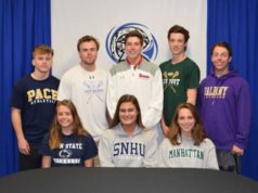 Nine RHS athletes sign with colleges