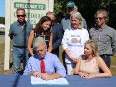 Steve Bellone signs helium balloon release ban