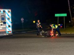 Biker seriously injured in crash with deer Sunday night in Calverton