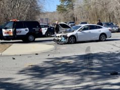 One person injured in crash on Nugent Drive