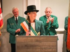 East End Emerald Society honors St. Patrick’s Day parade grand marshal Dawn Thomas