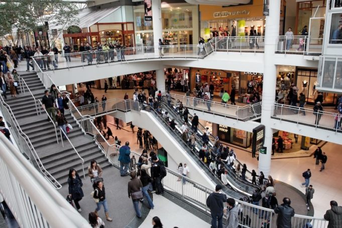 busy shopping day