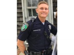 Riverhead police officer injured in crash is recovering at Stony Brook University Hospital