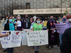 Advocates rally for aid to excluded workers