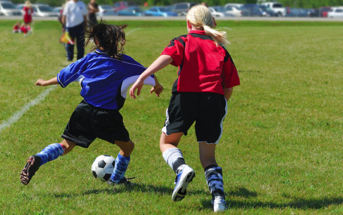 Youth Soccer Action
