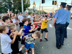 Despite heat, crowd turns out for a favorite North Fork event: the Jamesport Fire Department parade and bazaar