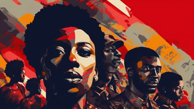 Black History Month illustration