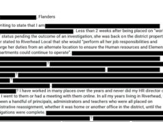 The school district censored this comment during a Nov. 14 board meeting. Was it yours?
