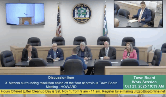 town board video screenshot