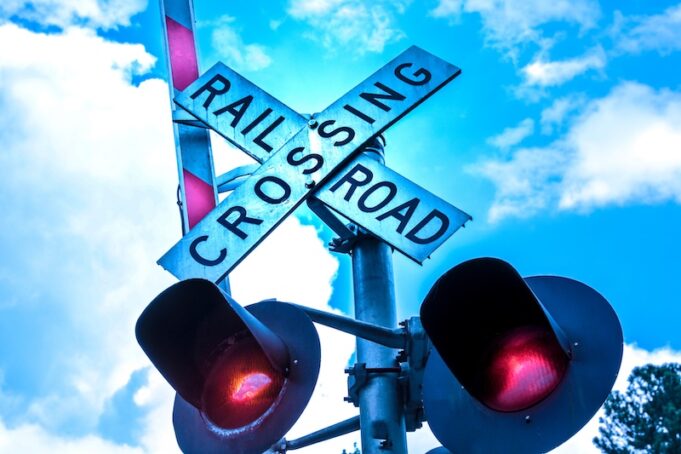 Rail Road Sign