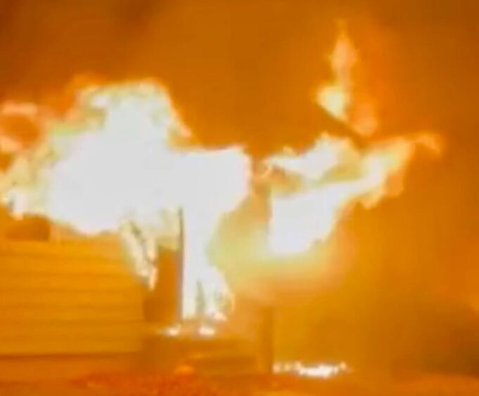 House fire on 20th St. Wading River Dec 20, 2025