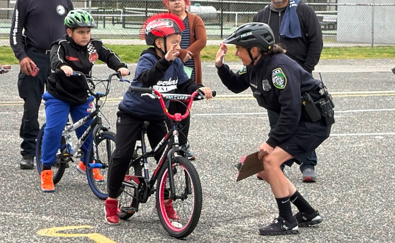 Kids test their skills in Riverhead PAL Bike Rodeo