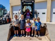 With trucks, heavy equipment and a giant sand pile to play on, what’s not to love?