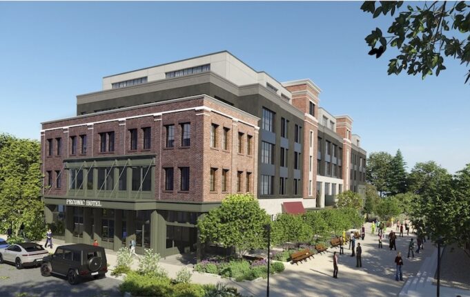 Peconic River Hotel Rendering