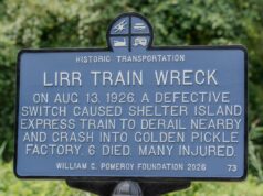 Historic marker memorializes site of deadly 1926 train crash in Calverton