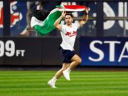 Riverhead High School grad arrested after running onto Yankee Stadium field during 9/11 game waving Palestinian flag