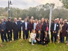 ‘May Peace Prevail on Earth’: Rotary dedicates Peace Pole in Riverhead