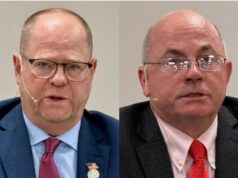 Halpin and Rothwell field questions at Heart of Riverhead candidates forum
