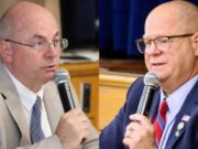 At civic forum, Halpin and Rothwell lay out competing visions for Riverhead